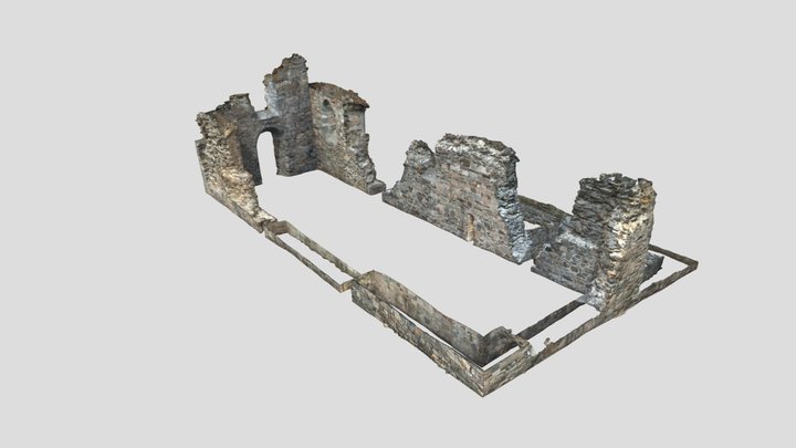 Tautra kloster 3D Model