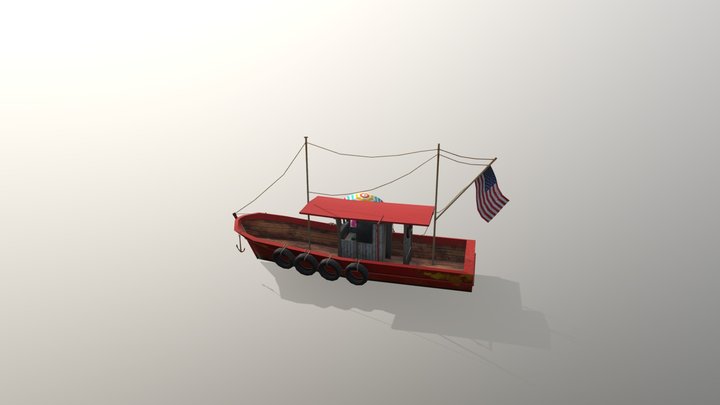 DAE 5 Finished props - By The Sea 3D Model