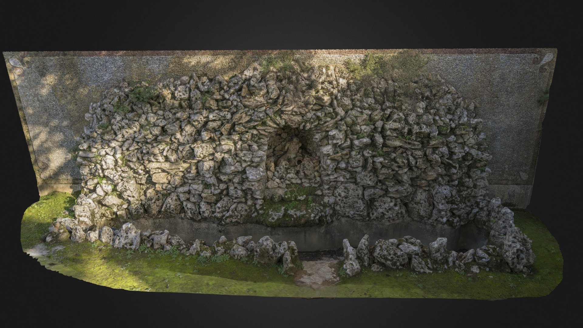Dry Foutain at Quinta Nova Assunção