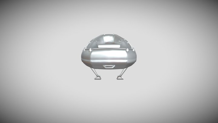 Fortnite glitcher boat 3D Model
