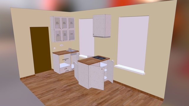Eha 4-1 köök 3D Model