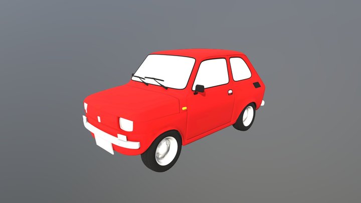 Fiat_126 3D Model