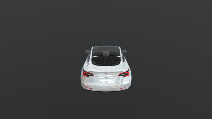 tesla_model_3 3D Model