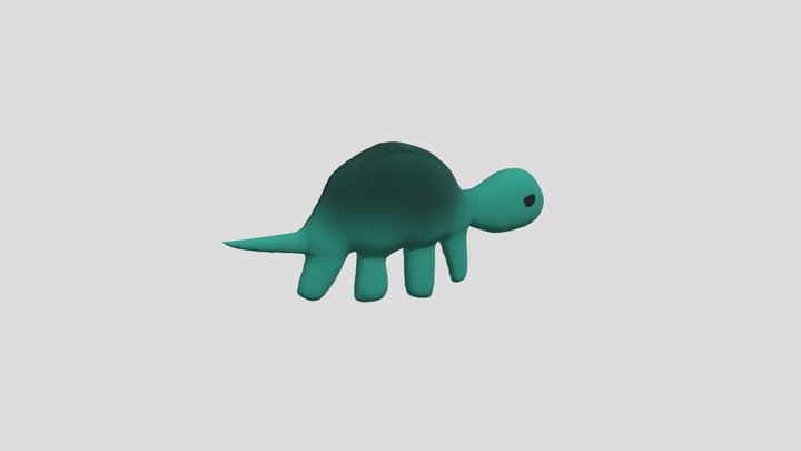 Turtle Plushie – Gratis 3D-model STL