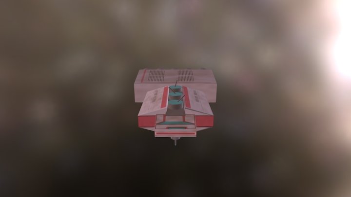 Martian Corvette 3D Model