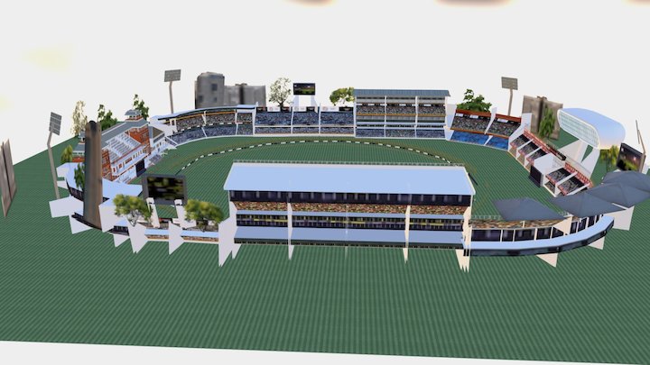 Sachin Maya- Lord Stadium 3D Model