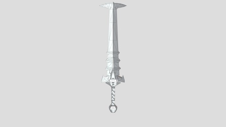 Doom Eternal Crucible 3D Model