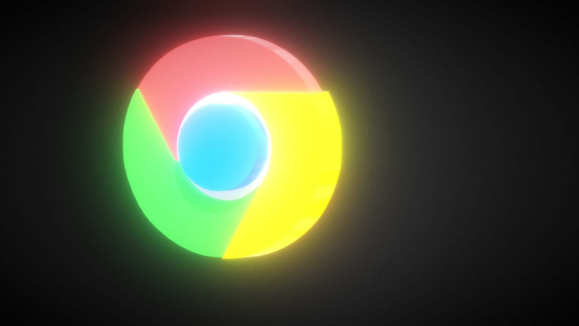 Google Chrome logo - 3D model by BehleCaleb (@glambonnie123) [b84caf6