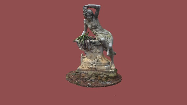 Estatua Fotogrametria 3D Model