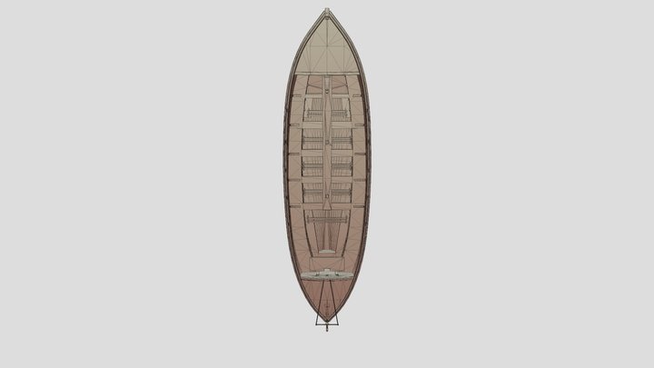 boat_rettungskutter 3D Model