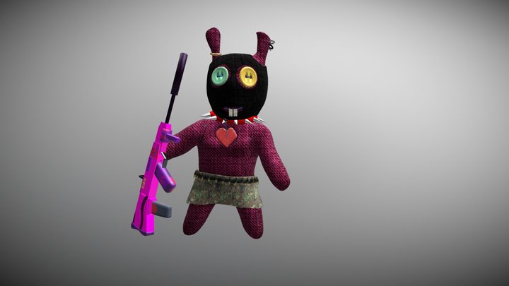 Muñeca Vudu 3D Model