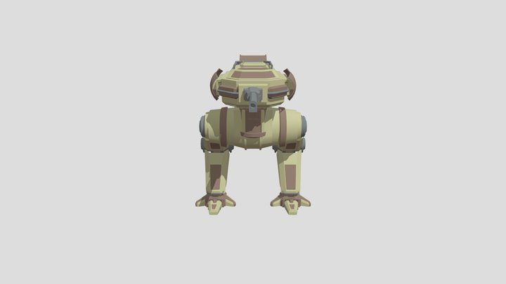 Funny Mech 3D Model