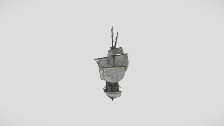 The Vizcaya Caravel Model 3D Model