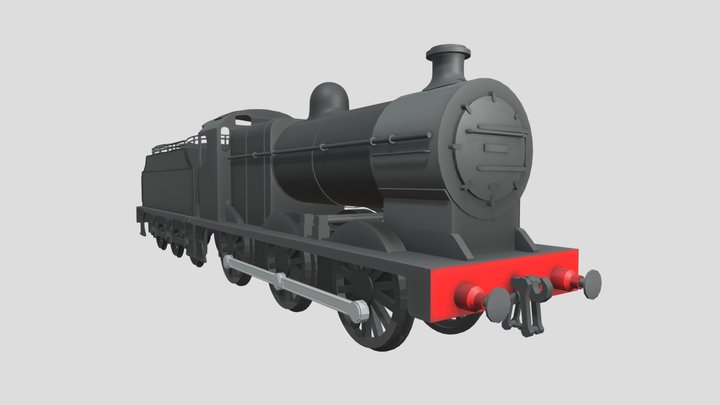 LMS Fowler 4F 3D Model