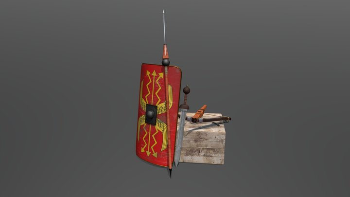 Roman Armory 3D Model