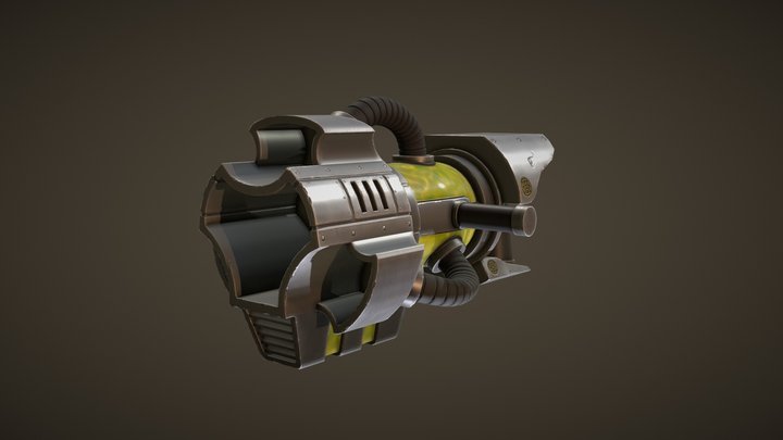 Ratchet & Clank Gun 3D Model