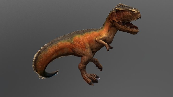 Giganotosaurus Schleich 3D Model