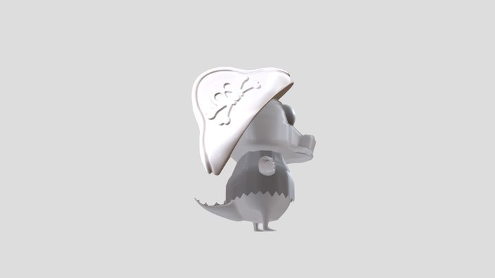 COCODRILO BLENDER 3D Model