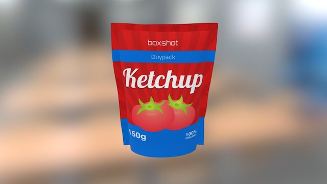 Ketchup Test 3D Model