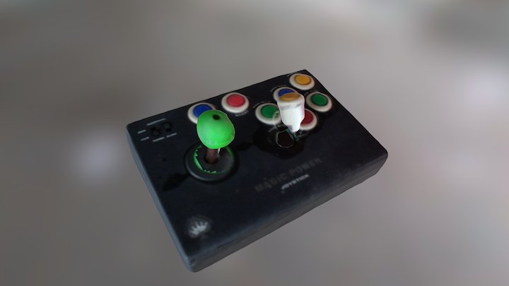 Old joystick pad 3D Model