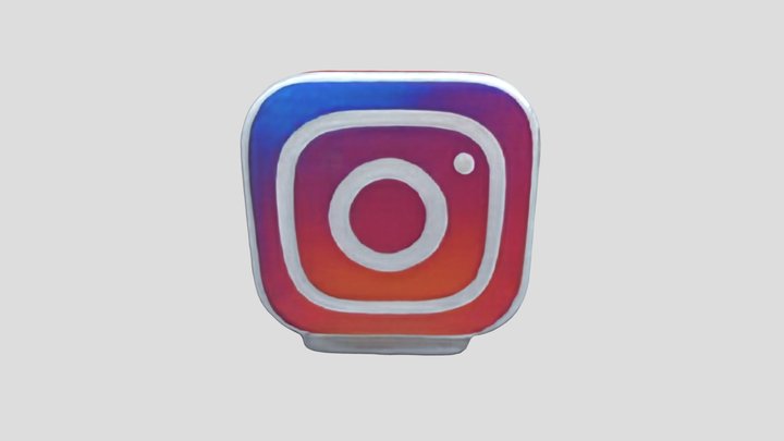 Instagram_ Logo 3D Model