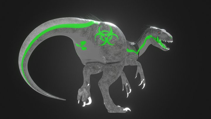 Jack - Indoraptor 3D Model