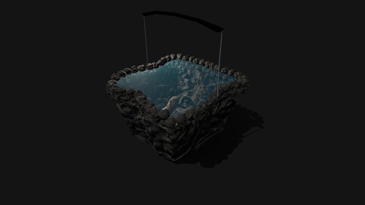 Small Fish in a Tiny Pond 3D Model