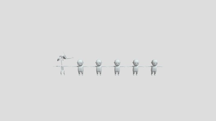 Evil Puppet 3D Model