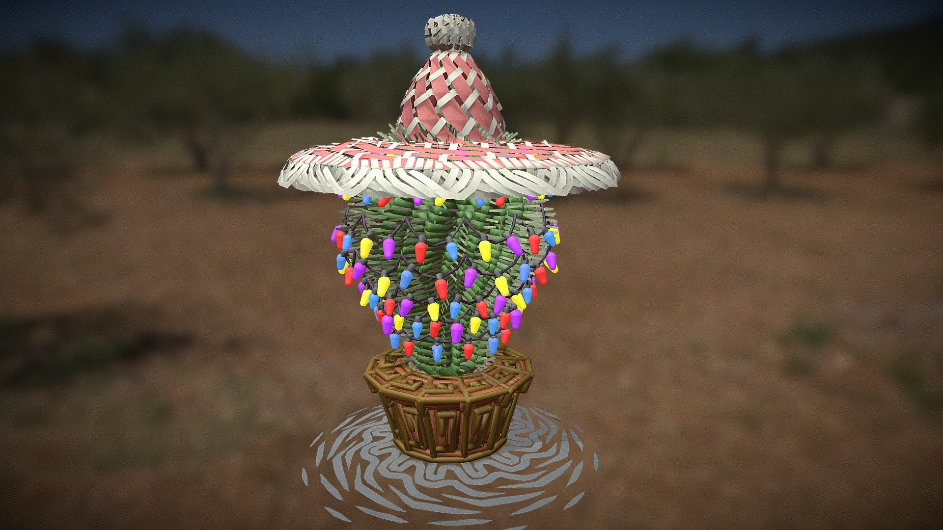 Southwestern Christmas Tree
