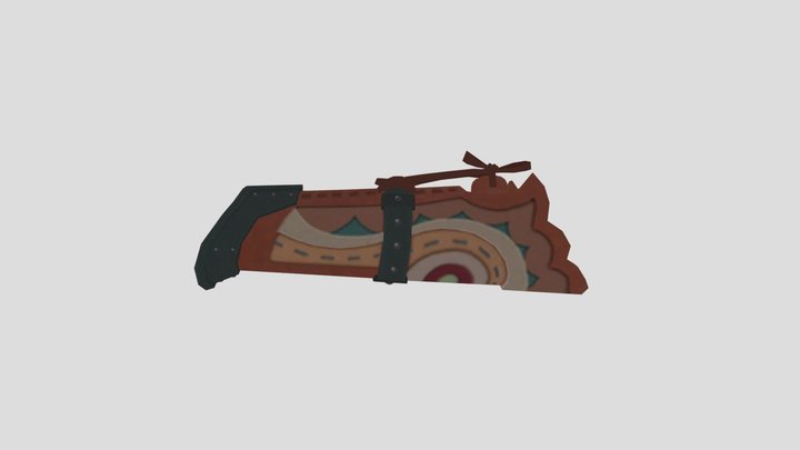 Wii U - BOTW- Quiver 3D Model