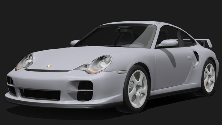 2005 Porsche 911 GT2 – Modello 3D gratuito STL