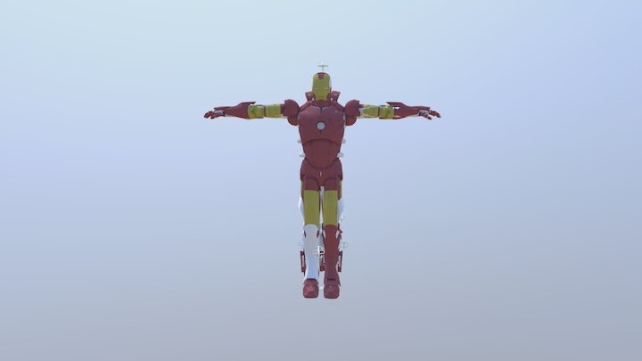 Iron Man 3D Model