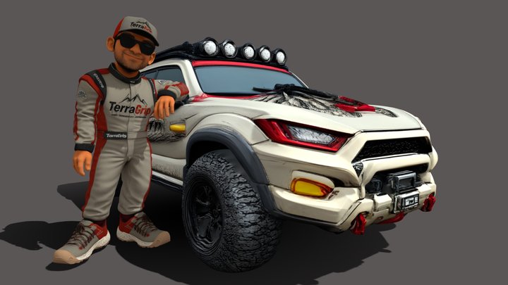 Terra GRIP-6TMD-Team – Modello 3D gratuito STL