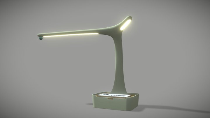 学习灯-概念设计 3D Model