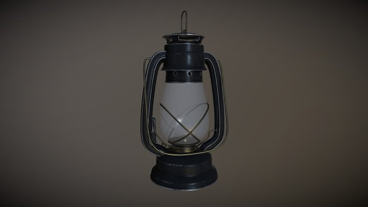 oil lantern 3D Model