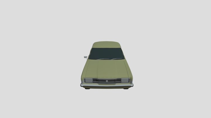 Ford- Cortina_ By- Adam 3D Model
