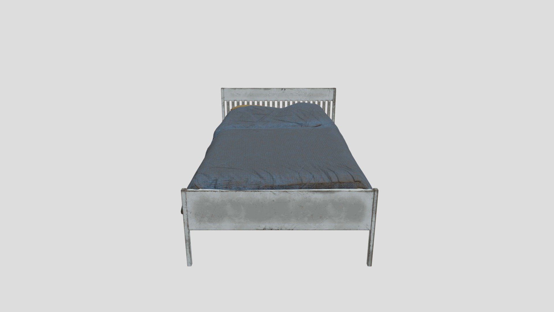 Dirty Bed Download Free 3D model by Artyooooom [b85e8b3] Sketchfab