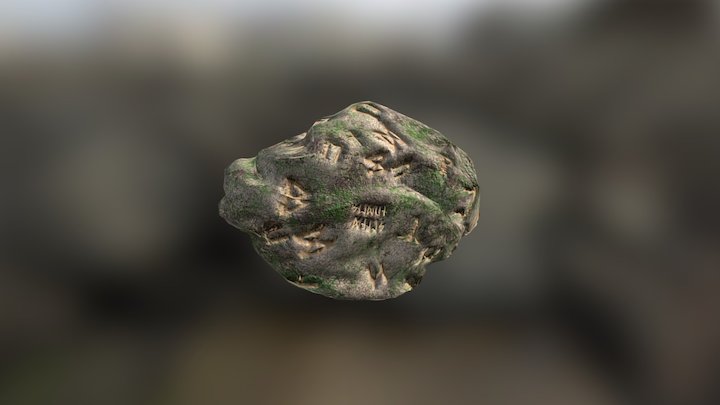 Relic Rock 3D Model