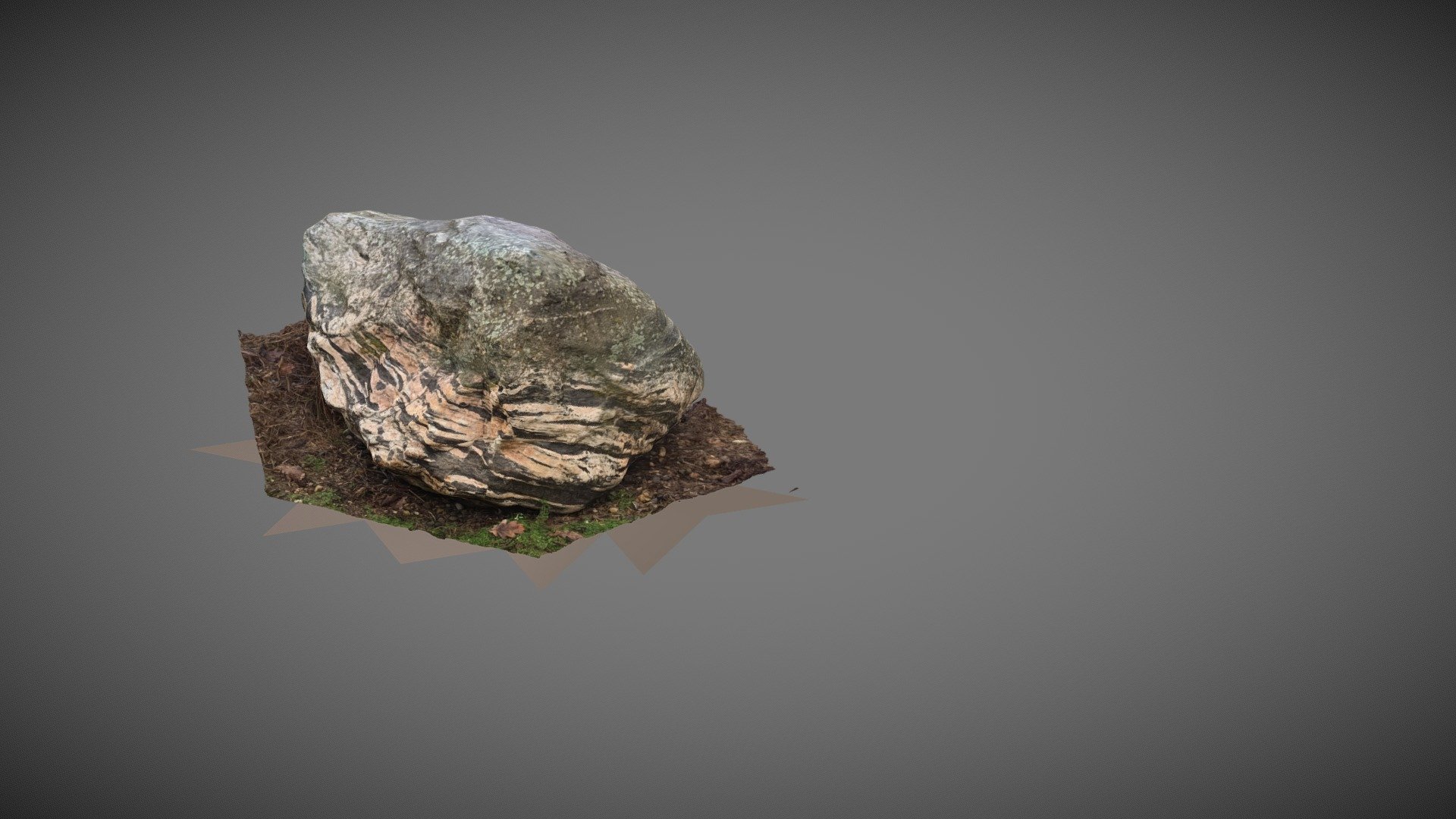 Rock with a tiger pattern - 3D model by sabrinakhd [b860148] - Sketchfab