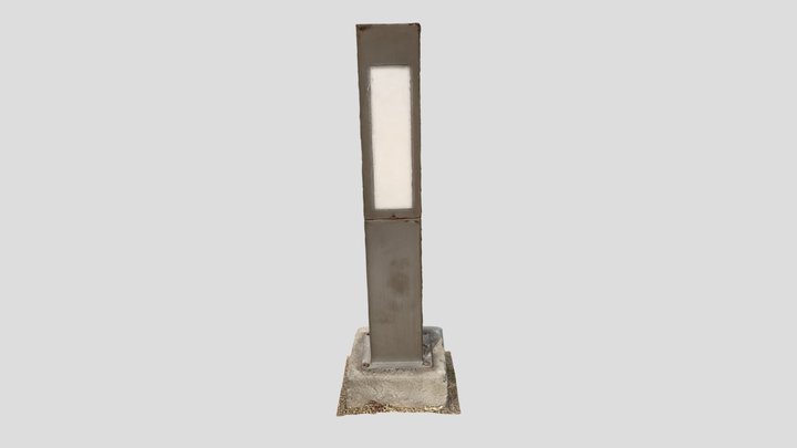 Park Side Walk Light 3D Model