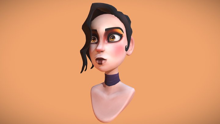 Dawn - Character Bust Fanart 3D Model