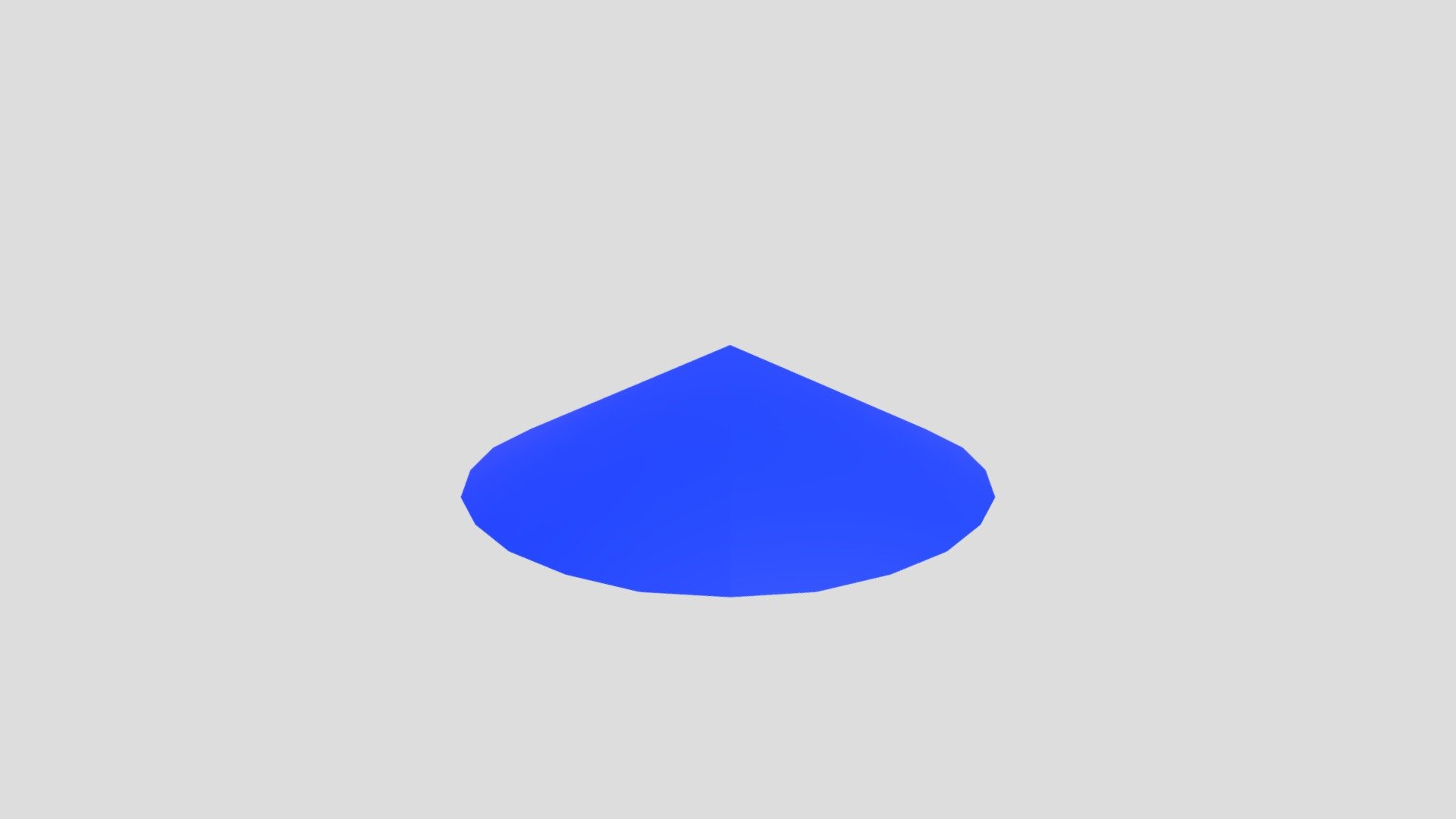 Blue Cone - Download Free 3D model by Adri.M2S [b861078] - Sketchfab