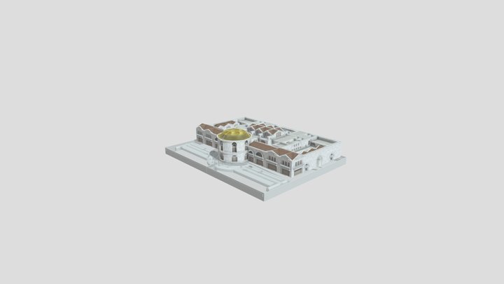 Baths of Caracalla 3D Model