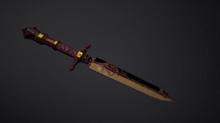 Sacrificial Knife 3D Model