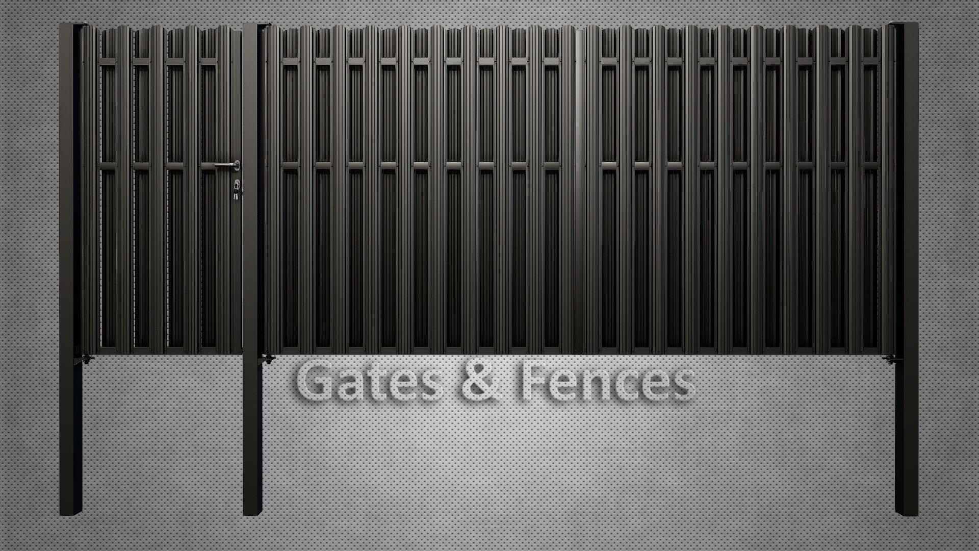 XL 23 Picket Fence — Sketchfab embed 3D viewer