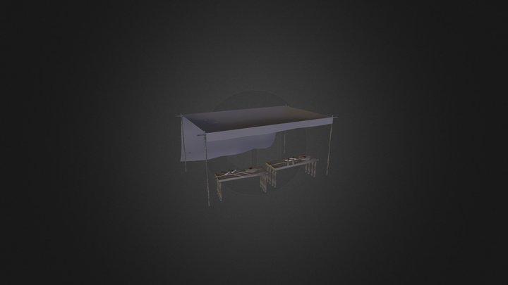 Warrior Stall Model 3D Model
