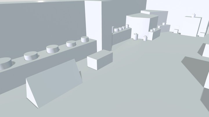 Main Kitchen - Sintra National Palace 3D Model
