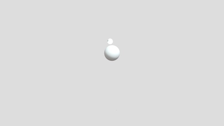 Earth With No Texture 3D Model