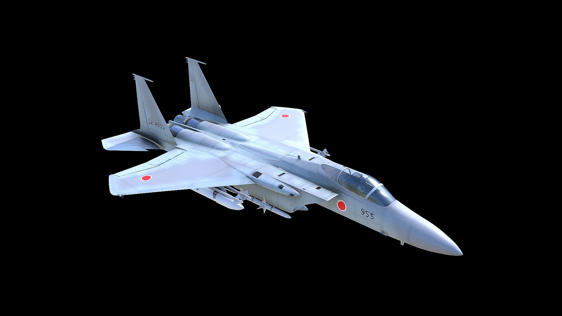 航空自衛隊 F-15J - 3D model by akagi (@akagi97) [b863ec8]