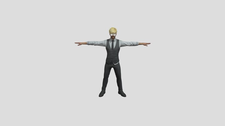 New-hot-bundle-office-dress-free-fire 3D Model